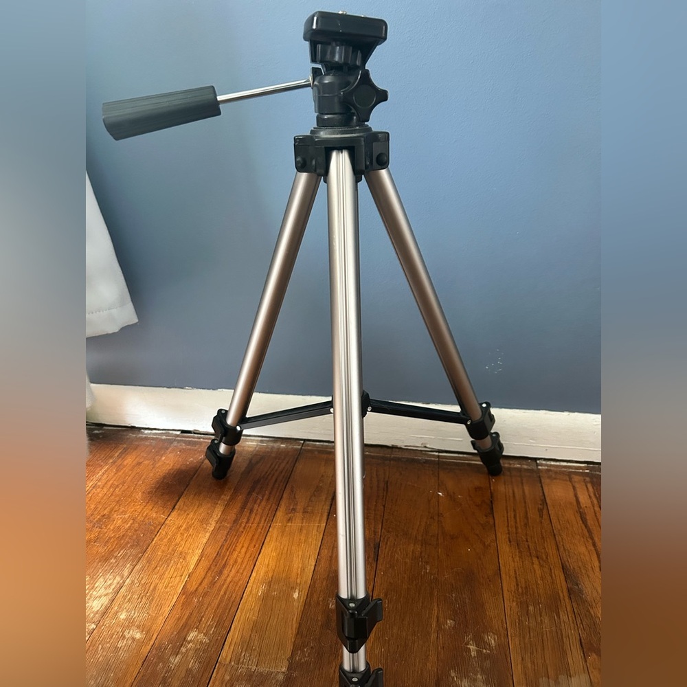 Universal Silver Camera Tripod